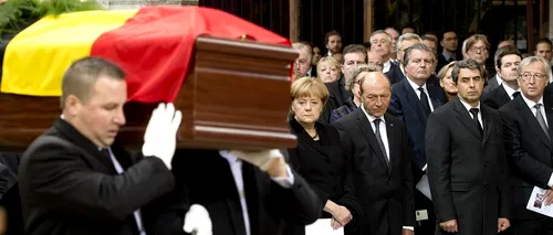 Băsescu și toți liderii PDL, la înmormântarea lui Martens