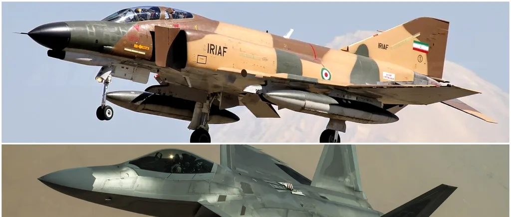 Cele 5 cuvinte cu care un pilot american de F-22 a pus pe fugă un avion de vânătoare iranian