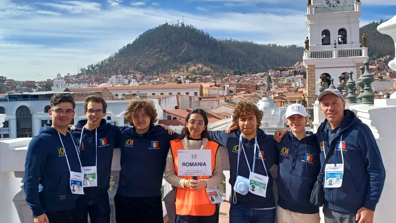 Patru medalii de aur pentru România la Olimpiada Internațională de Informatică 2025 din Bolivia. Elevii olimpici au avut un rezultat istoric