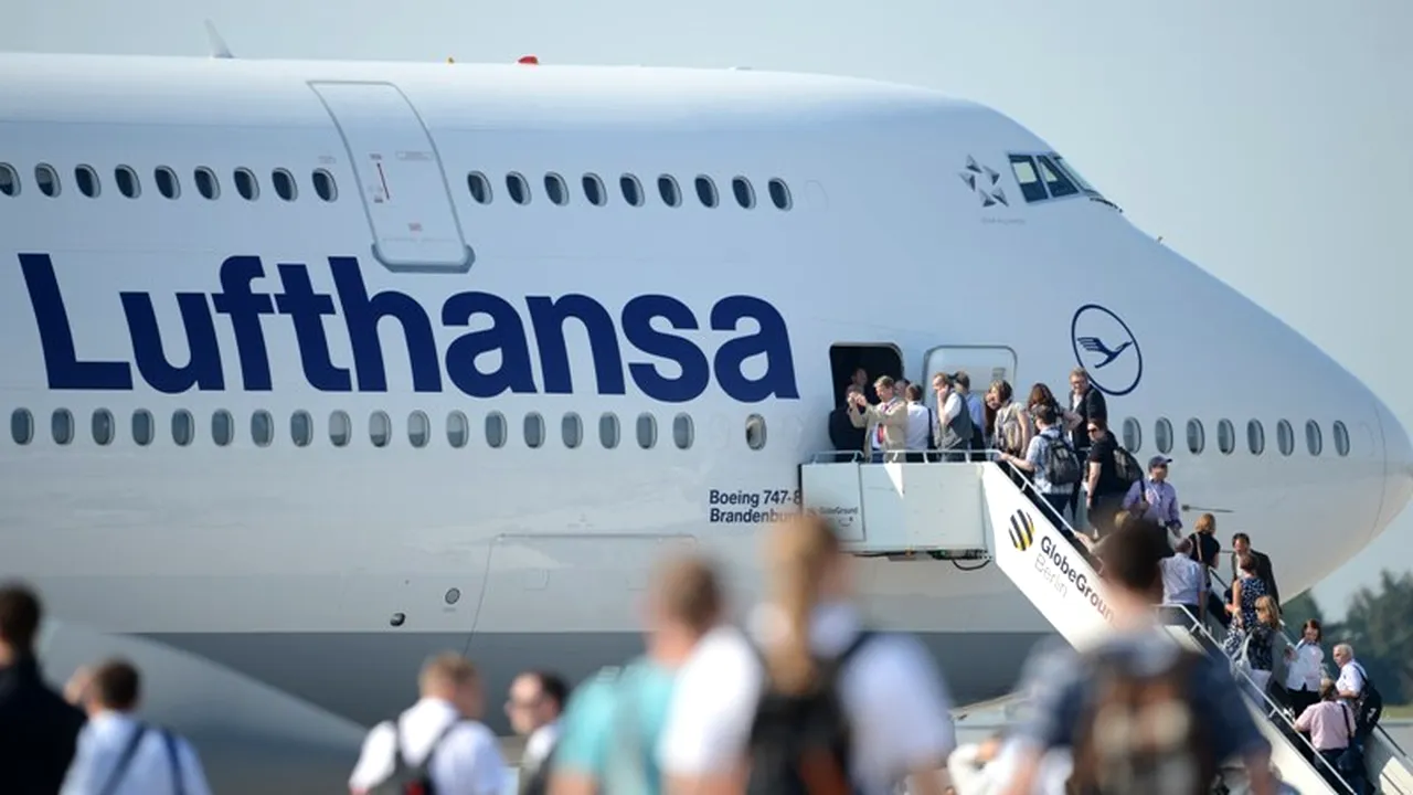 Grevă la Lufthansa. 500 de zboruri europene anulate