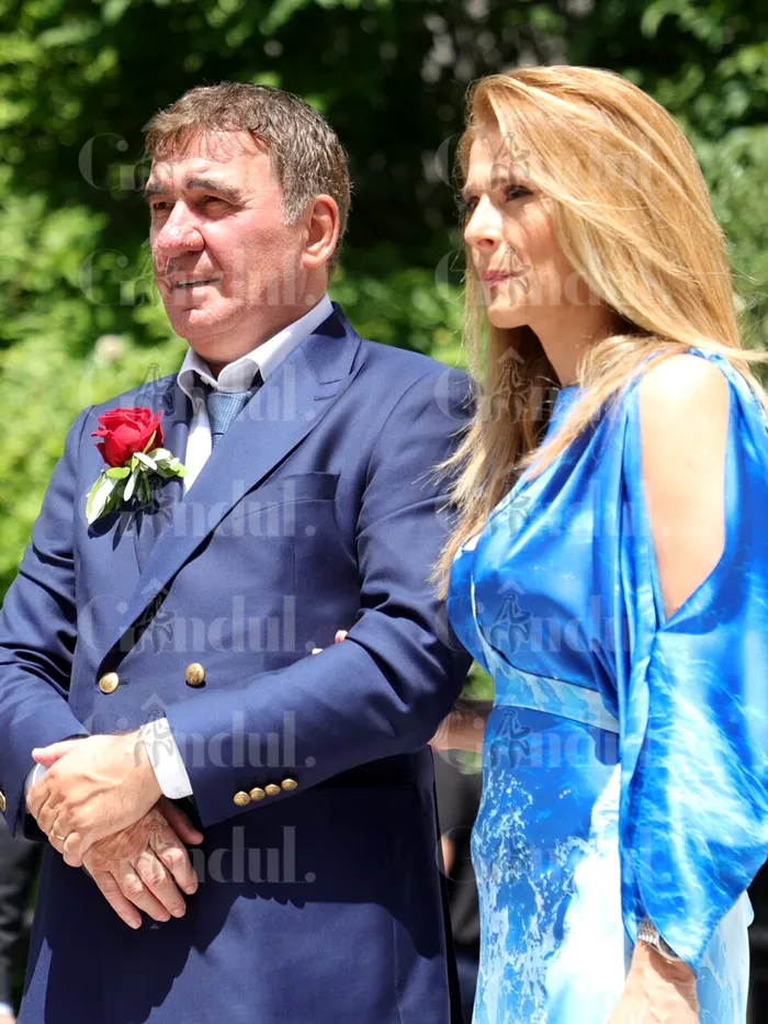 Gică Hagi și soția sa, Marilena