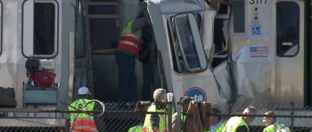 Cel puțin 33 de răniți după coliziunea a două trenuri, la Chicago 
