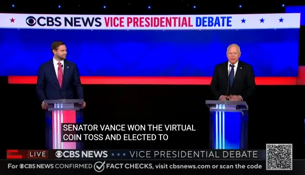 <span style='background-color: #00036d; color: #fff; ' class='highlight text-uppercase'>EXTERNE</span> Bătălia „vicepreședinților” SUA. J.D. Vance: „Avem nevoie de schimbare”/Democratul Tim Walz: „Kamala Harris, calea de urmat”