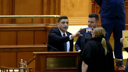 VIDEO | George Simion: Niciun bărbat sănătos la cap nu vrea s-o agreseze pe Șoșoacă / Liderul AUR nu regretă scandalul din Parlament