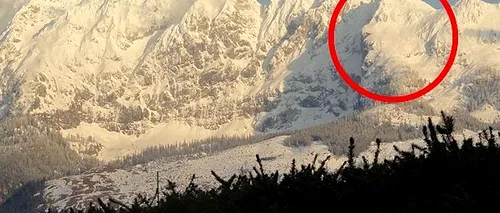 Chipul lui Einstein, în Alpii Austrieci. Imaginea care i-a luat prin surprindere pe turiști