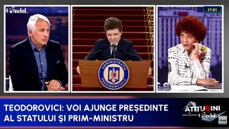Eugen Teodorovici își recunoaște greșeala politică -„Îmi pare rău, am greșit. Poate azi eram președinte”