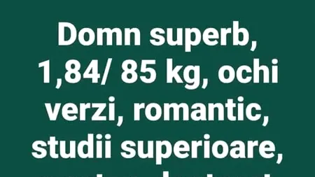 Bancul de sâmbătă | Anunț la 