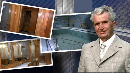 Centru spa de LUX la Palatul lui Ceaușescu. Un milion de piese de mozaic s-au folosit pentru spațiul în care se află piscina interioară din Primăverii