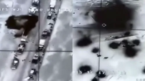 VIDEO | Armata rusă, terorizată de drona ieftină fabricată în Turcia. Ce distrugeri a provocat Bayraktar TB2