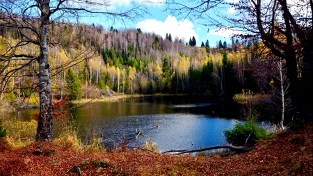 LACUL din România despre care puțină lume știe / S-a format după cutremurul din 1977 și arată spectaculos