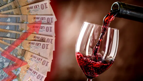Cât va ajunge să coste o sticlă de vin, după majorarea accizelor. Cramele românești ar putea risca să ajungă în faliment