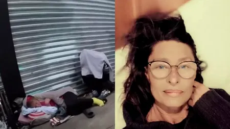 O recunoști? FOSTA frumoasă vedetă a fost găsită dormind pe stradă. N-o mai văzuse nimeni de câțiva ani