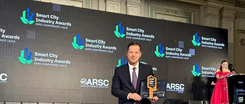 Hubert Thuma a obținut premiul de excelență Smart City Industry pentru proiecte sociale (P)