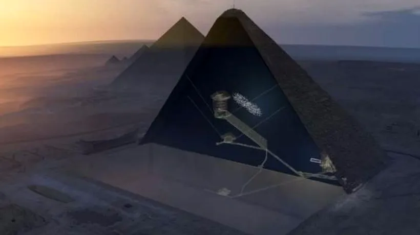 Camera secretă din Piramida lui Keops, descoperită după 4.500 de ani. „E atât de mare cât un avion de 200 de locuri