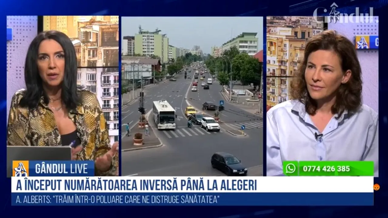 GÂNDUL LIVE. Adina Alberts, candidat la Primăria Sectorului 1: „Vreau să am posibilitatea să fac tot ce mi-am propus pentru oameni, fără intermediari”