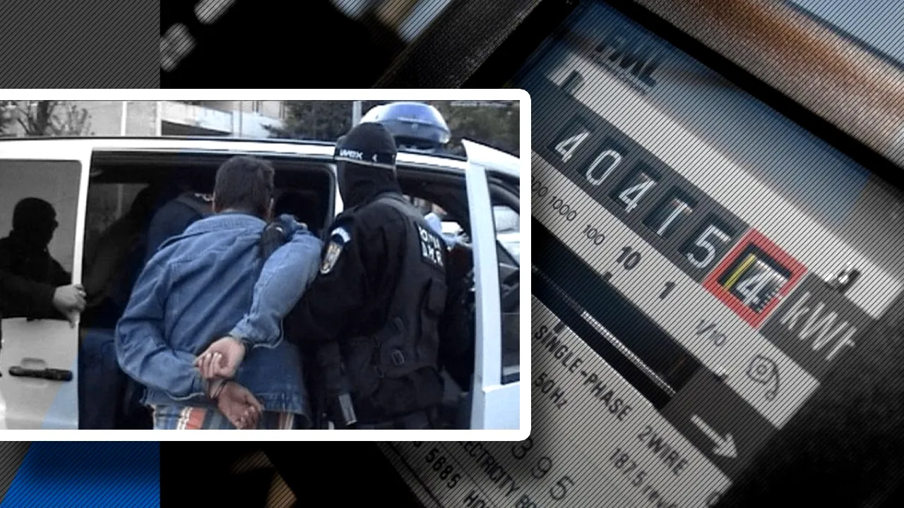 Bărbat prins în flagrant de polițiștii Capitalei, imediat după săvârșirea unei INFRACȚIUNI de distrugere