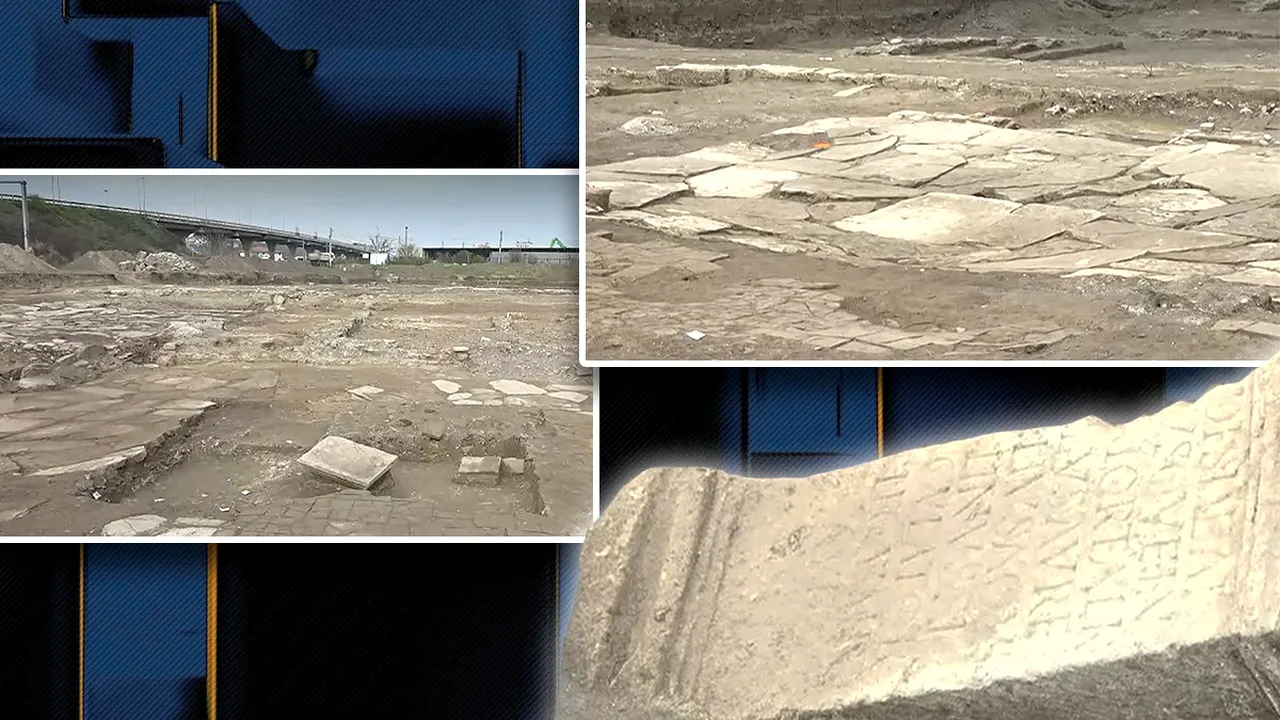 Ruinele Colonia Aurelia Apulensis, cel mai bogat oraș roman din Dacia, au fost descoperite în Alba Iulia