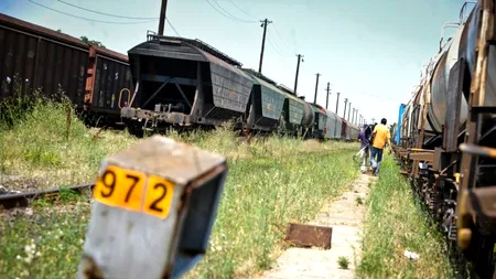 Hoți de fier vechi, prinși în Gara de est după ce polițiștii au tras focuri de avertisment