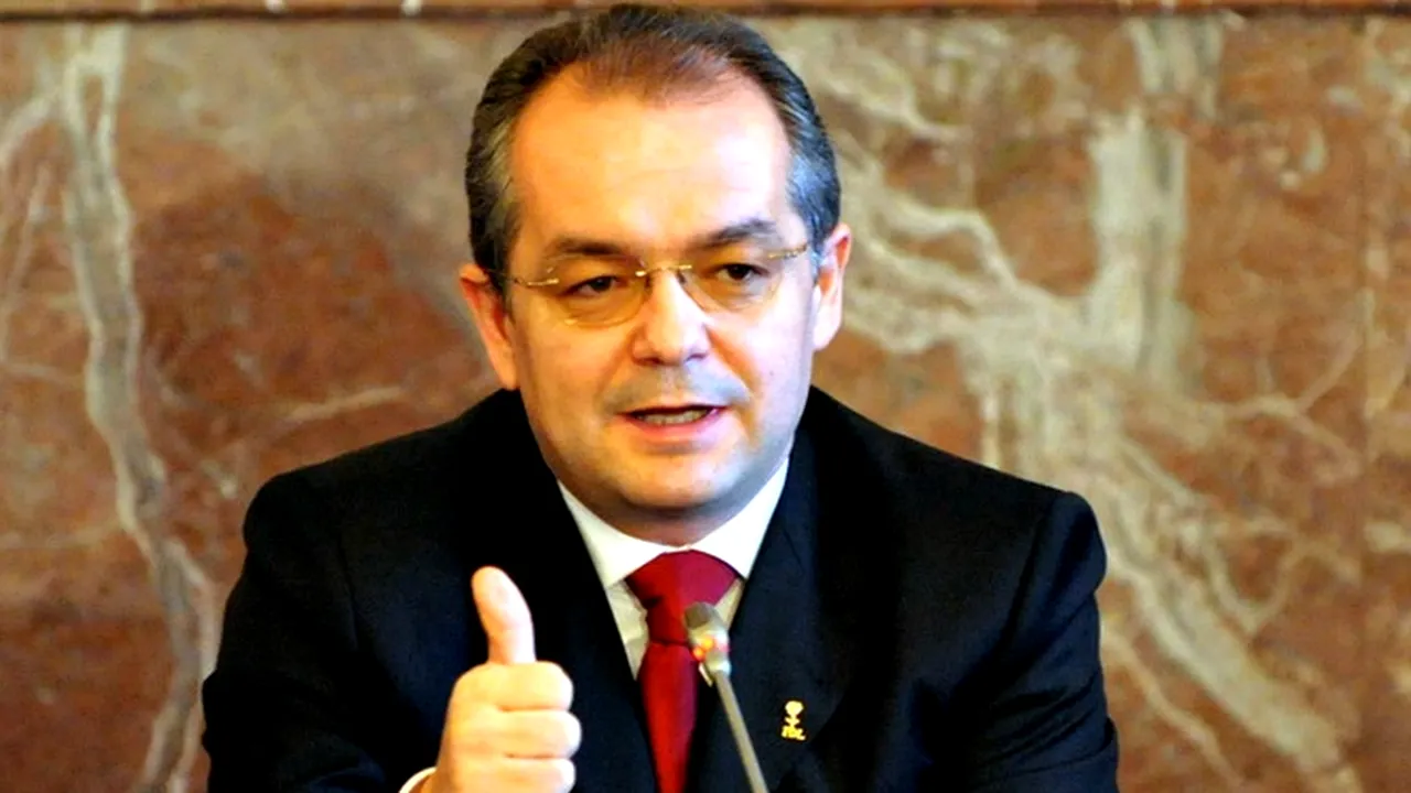 Cum sună telefonul lui Emil Boc: 