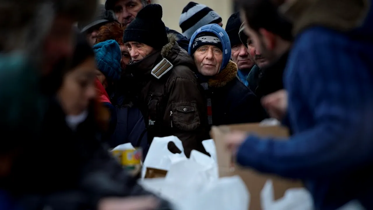 Aglomerație în centrele pentru persoane fără adăpost, din cauza gerului