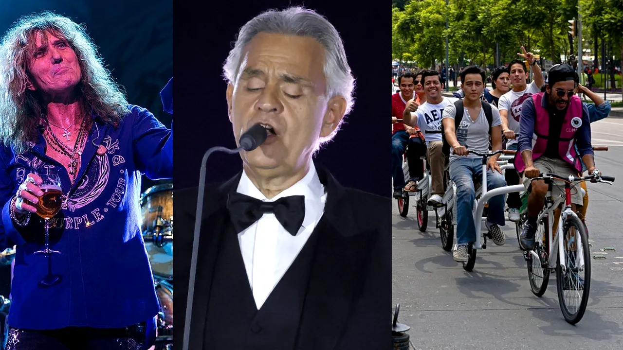 22 SEPTEMBRIE, calendarul zilei: David Coverdale împlinește 74 de ani, Andrea Bocelli 67/ Ziua Europeană fără mașini