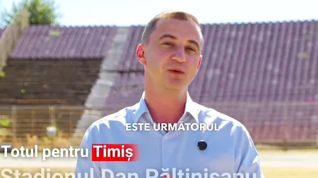 Șeful CJ Timiș reacționează la declarațiile lui Bolojan: STADIONUL Dan Păltinișanu se face, cu 32.000 de locuri, cum a fost proiectat