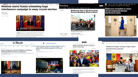 Presa internațională despre alegerile din Republica MOLDOVA: 