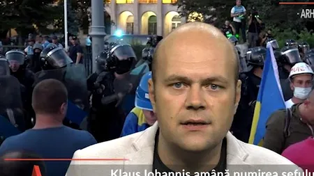 Iohannis AMÂNĂ numirea șefului Jandarmeriei după finalizarea anchetei privind protestele