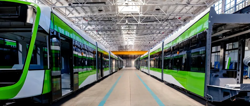 GALERIE FOTO | Așa arată noile tramvaie pentru București, fabricate de Astra Arad