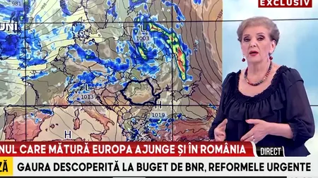 VREMEA se va încălzi mâine și poimâine, dar se va răci sâmbătă și duminică. Sunt anunțate ploi și căderi de grindină