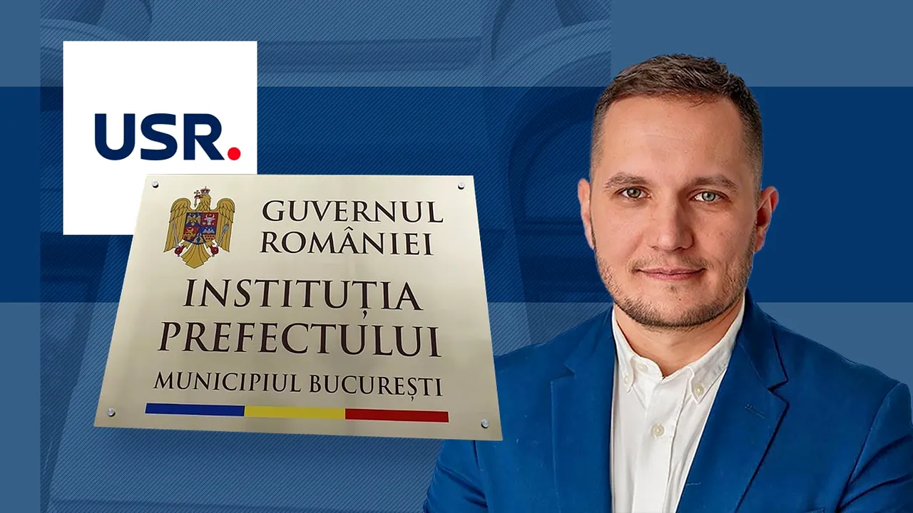 Cine este noul prefect al capitalei desemnat de USR. Andrei Nistor 