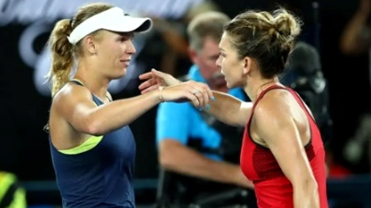 Reacția Carolinei Wozniacki, după anunțul că Simona Halep va redeveni numărul unu mondial