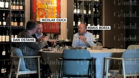 Este Dan Ostahie varianta PNL pentru Capitală? Ce a răspuns Nicolae Ciucă la masa la care se afla alături de milionar, dar și de Remus Borza