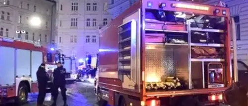 Cel puțin doi morți și nouă răniți într-un incendiu produs în Praga