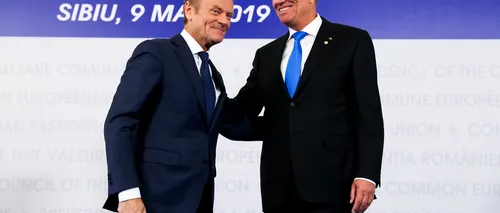 <i class='ep-highlight'>Iohannis</i>: Avem politicieni care nu își doresc stat de drept/ Tusk: Nu există Europa fără stat de drept