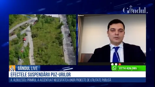 GÂNDUL LIVE. Andrei Albulescu, avocat, despre suspendarea PUZ-urilor de sector: „Este dificil să începi un proiect și la jumătatea lui să nu mai poți obține autorizația de construire” | VIDEO