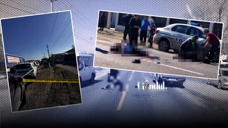 Crimă la Crevedia. Un bărbat a murit după ce a fost înjunghiat pe stradă