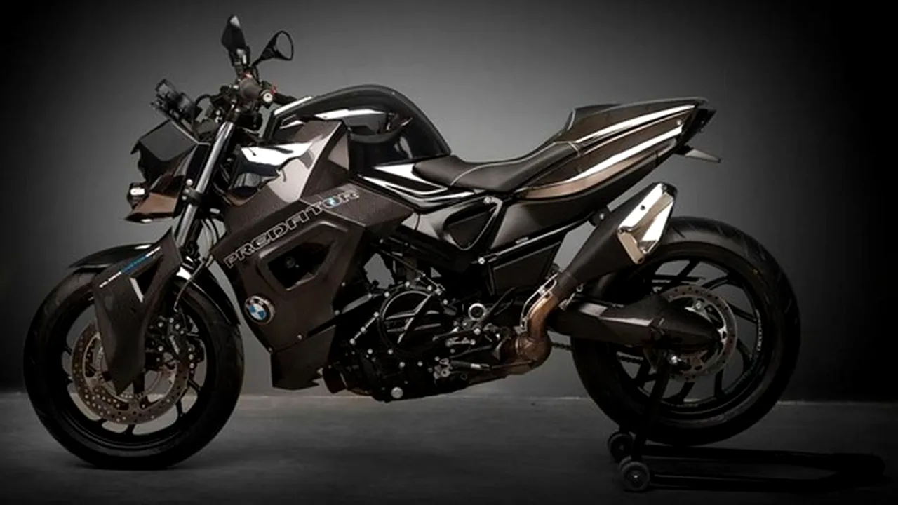 Tuning bulgar: Predator BMW F800R by Vilner 