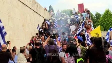 Parlamentul grec a respins moțiunea de cenzură împotriva premierului Alexis Tsipras. Acordul cu Macedonia a dus la grave violențe pe străzile Atenei. VIDEO