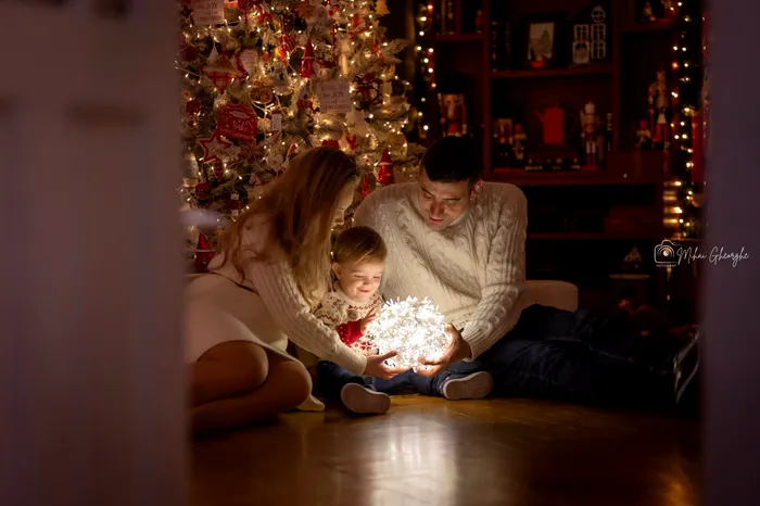 George Simion, ședință foto cu familia de Sărbători