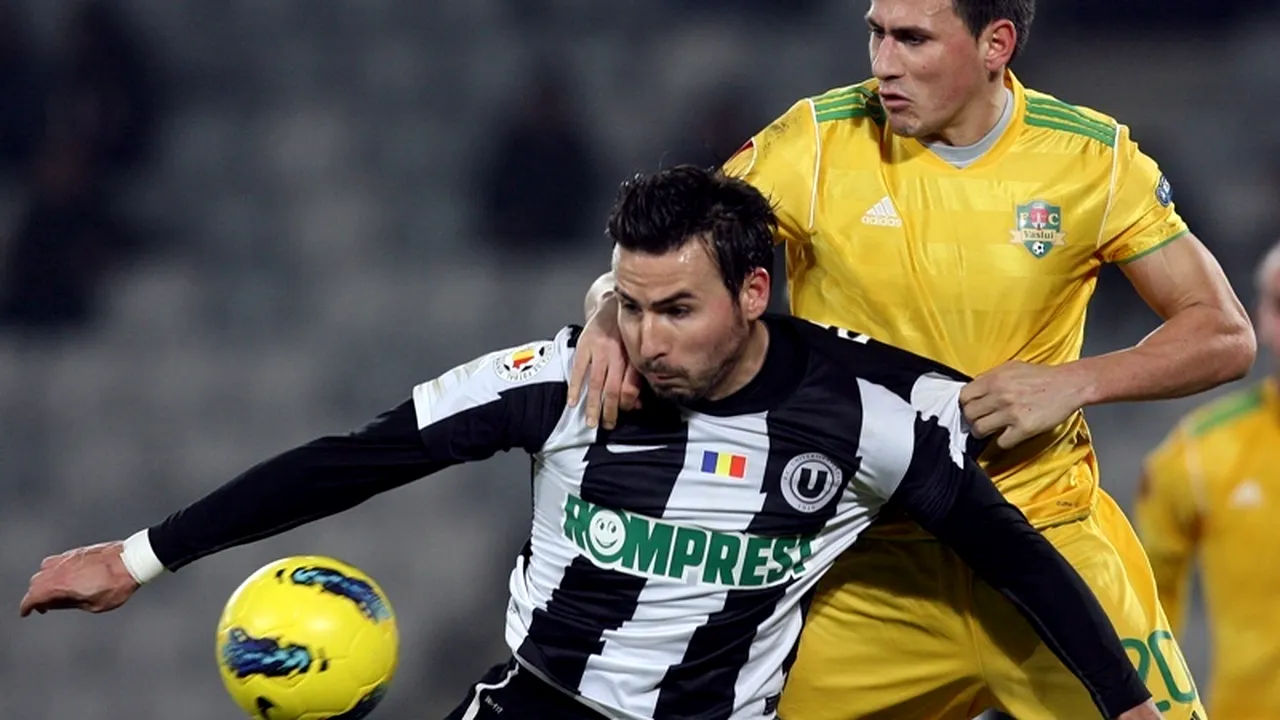 VASLUI - U CLUJ 1-0. Vaslui termină campionatul pe locul doi și merge în preliminariile CHAMPIONS LEAGUE