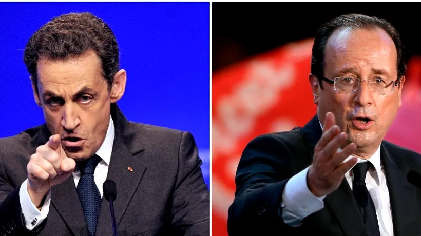 ALEGERI ÎN FRANȚA. Ultimele cuvinte ale lui Nicolas Sarkozy și Francois Hollande înainte de ziua decisivă