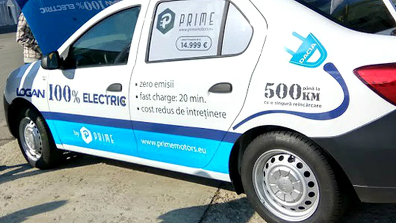 O companie românească propune Loganul electric, cu care poți face 500 de km cu doar 30 de lei. Cât costă mașina