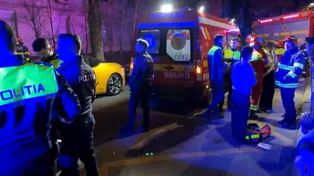 INCENDIU într-un bloc de lângă Liceul „Jean Monnet” din București. Mai mulți locatari au fost evacuați