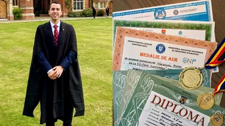 Tânăr român, cel mai bun student de la o Universitate din Anglia: În țară nu am fost băgat în seamă - FOTO / VIDEO 