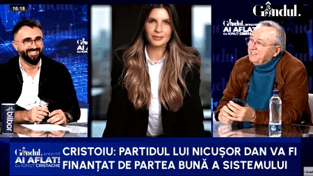 Lui Ion Cristoiu i-au căzut ochii pe o consilieră proaspăt numită de Nicușor Dan. Ce l-a FERMECAT pe publicist