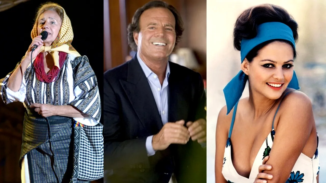 23 Septembrie, calendarul zilei: Sofia Vicoveanca împlinește 85 de ani, Julio Iglesias 83. Moare Claudia Cardinale