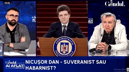 Nicușor Dan, suveranist de Ziua Europei? Cristoiu: Nici nu știe ce a zis/Dacă reprezinți interesul României, spui bă ucraineni, nu mai avem bani