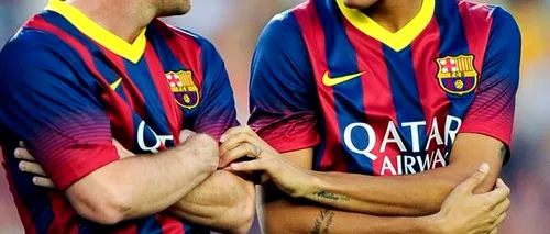 Messi îi urează însănătoșire grabnică lui Neymar