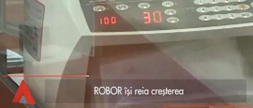 ROBOR începe săptămâna cu scăderi